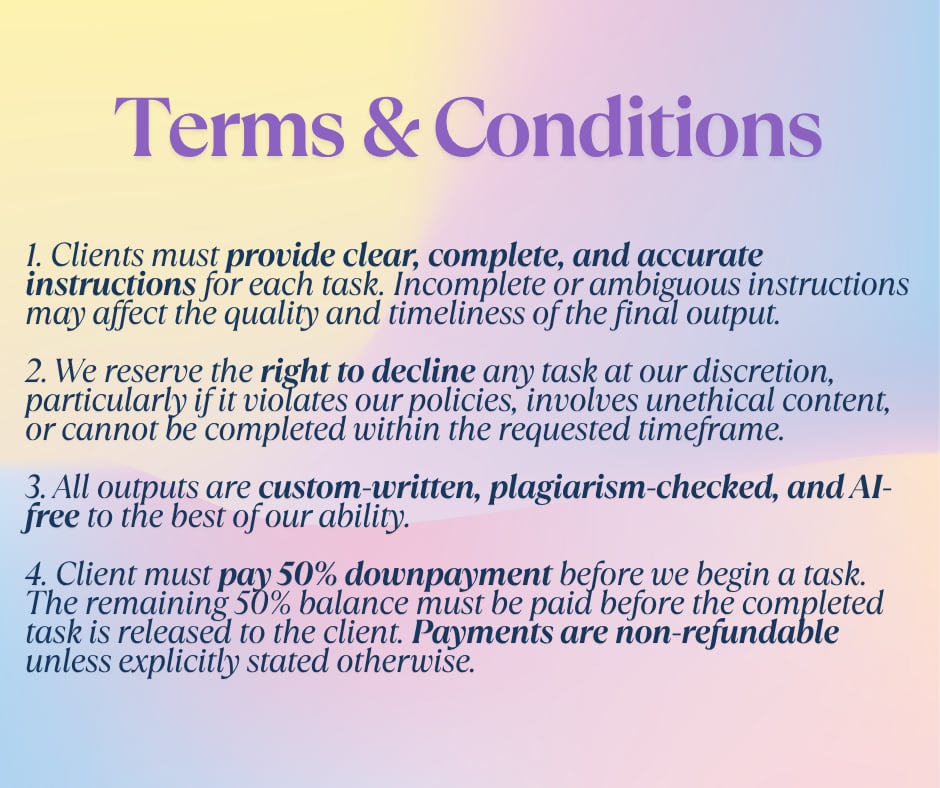 fsbs_acadcomms's tweet image. Need academic backup? 👩‍🏫
We&apos;re students helping students with writing, digital tasks, and more. 
Affordable, friendly, and deadline-ready 🫶
DM us and let&apos;s lighten the load!
#academiccommissions
#acadhelpPH
#studyPH
#studytwtPH