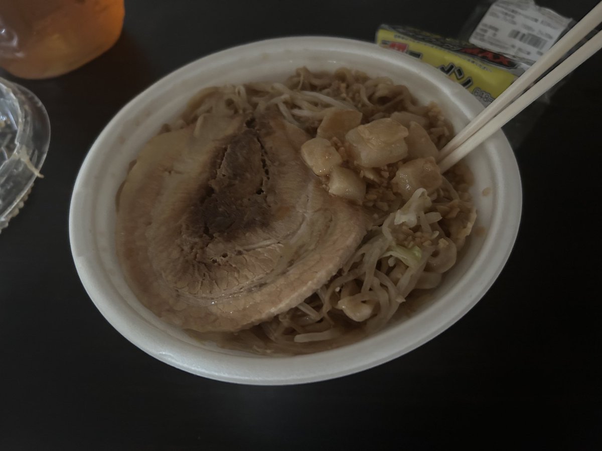 どーしてもラーメンが食べたくて🍜