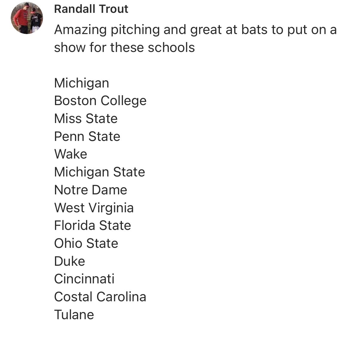Tony Leonard (@baseballcrazy00) on Twitter photo What an awesome 2weeks down in Georgia. My 15u National Team played PBR National Championship/PG WWBA. The list of colleges that were at our games was incredible. Thx to all of them. Gave our guys the opportunity to showcase their talent. #HitDogDudes <a href="/official_hitdog/">OfficialHitDogs</a> #DogsOn⬆️ What an awesome 2weeks down in Georgia. My 15u National Team played PBR National Championship/PG WWBA. The list of colleges that were at our games was incredible. Thx to all of them. Gave our guys the opportunity to showcase their talent. #HitDogDudes <a href="/official_hitdog/">OfficialHitDogs</a> #DogsOn⬆️