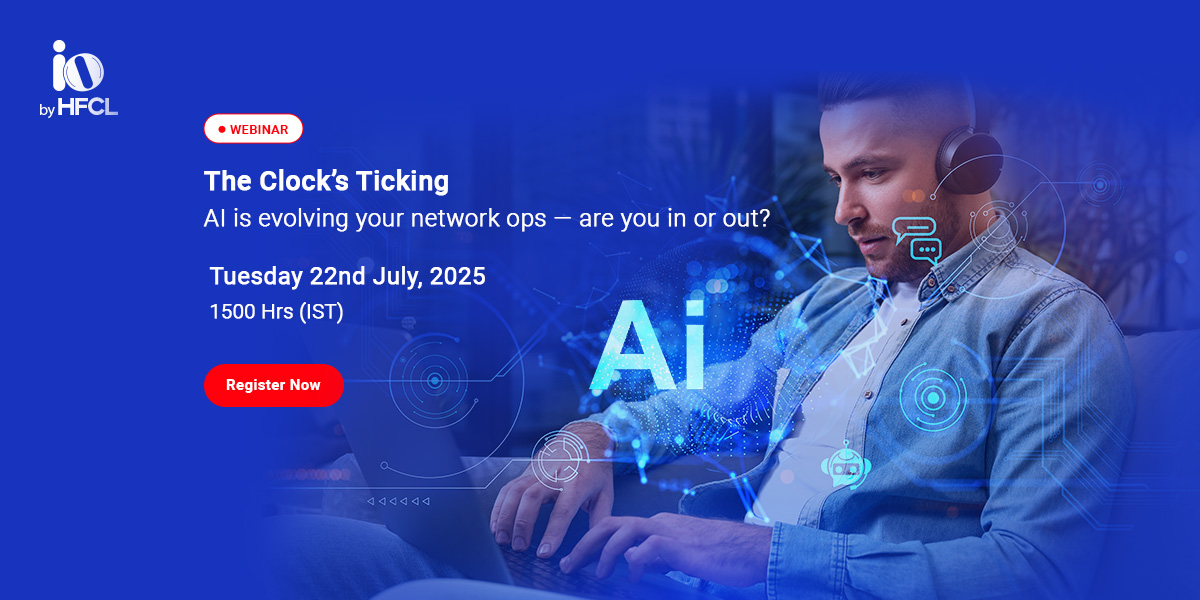 exploreIMC's tweet image. WEBINAR | Made-in-India AI Network Ops Built on Practical Intelligence
Join @hfclg to explore how AI is transforming network operations—from reactive chaos to real-time control.
🗓️ Tuesday, 22 July 2025
⏰ 3 PM (IST) Onwards
Register now to unlock the next generation of…