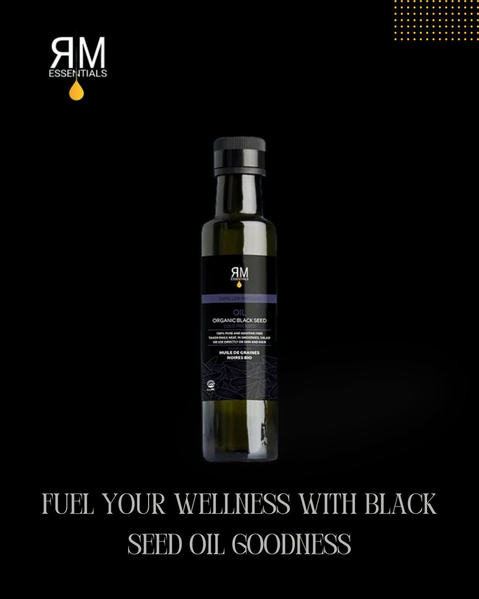 rm_essentials's tweet photo. Start your journey to better health today!

Shop Now and embrace the benefits of nature's best-kept secret - https://t.co/lI66E1AKel 

#BlackSeedOil #OrganicWellness #ColdPressed #HealthBoost #NaturalRemedy https://t.co/A5dCYg8eGZ