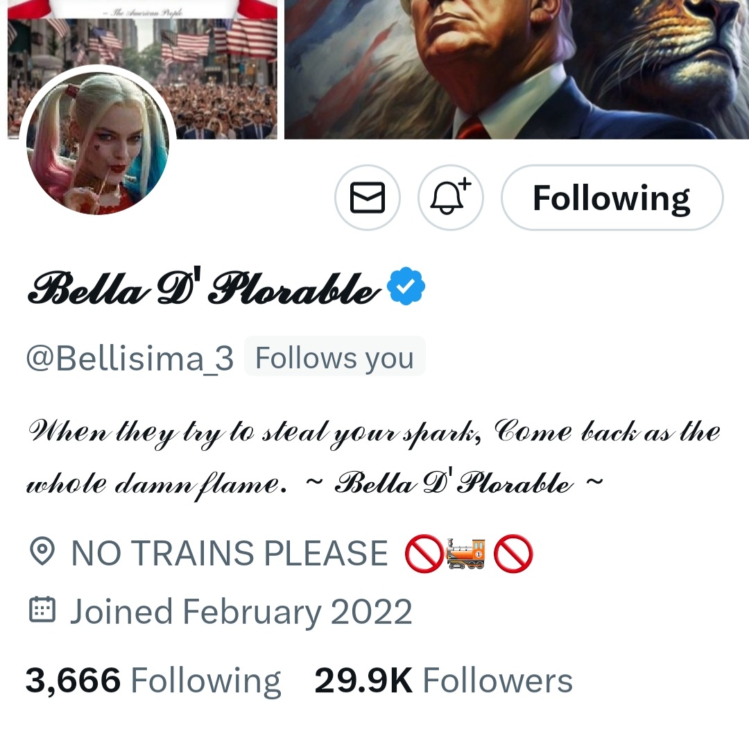 Look who is about to hit 30k! You deserve it <a href="/Bellisima_3/">𝓑𝓮𝓵𝓵𝓪 𝓓'𝓟𝓵𝓸𝓻𝓪𝓫𝓵𝓮</a> .  Let's help her see it today.
