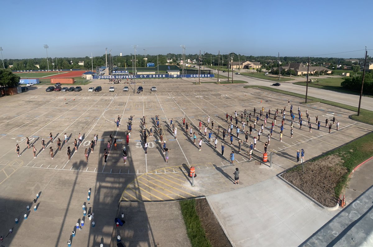 Cy Creek Cougar Band tweet media
