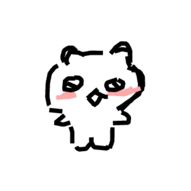 limfocytB's tweet image. yuki drew this on free paint thank you