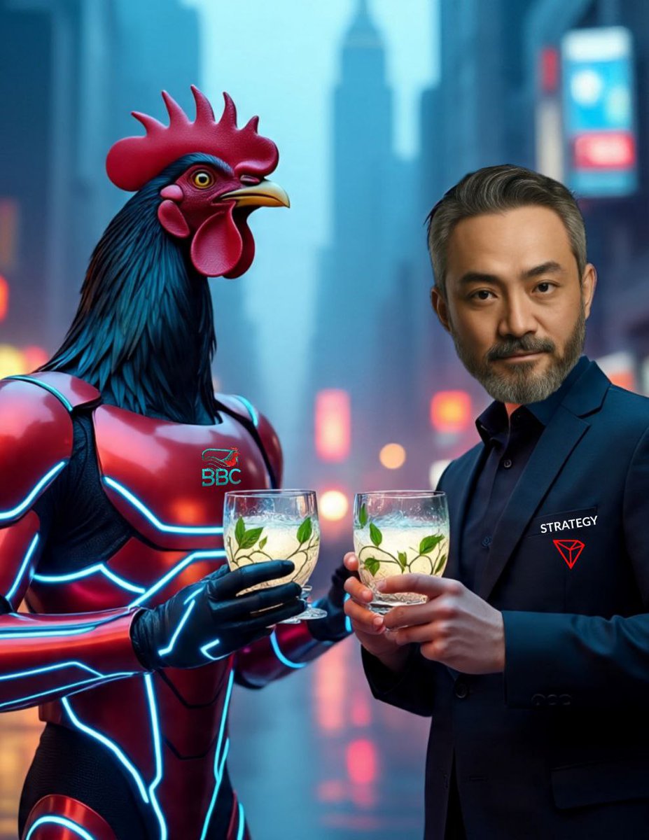 To epic battles and brilliant plans—may our claws and strategies conquer all.

#BigBlackCockerel #TronStrategy