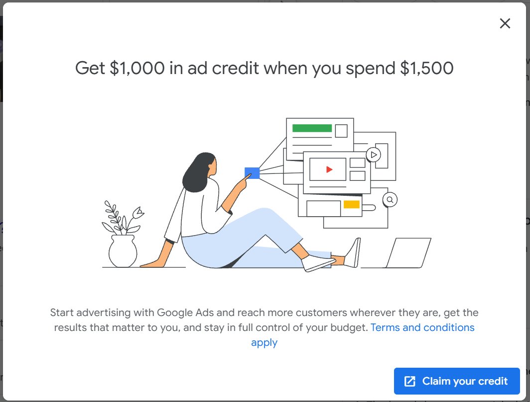Ummm... Google just did a full-screen takeover modal on a SERP to try to sell me ads. Not the first time they have decided to ignore their own advice, but it seems pretty .... telling about how things are going right now.