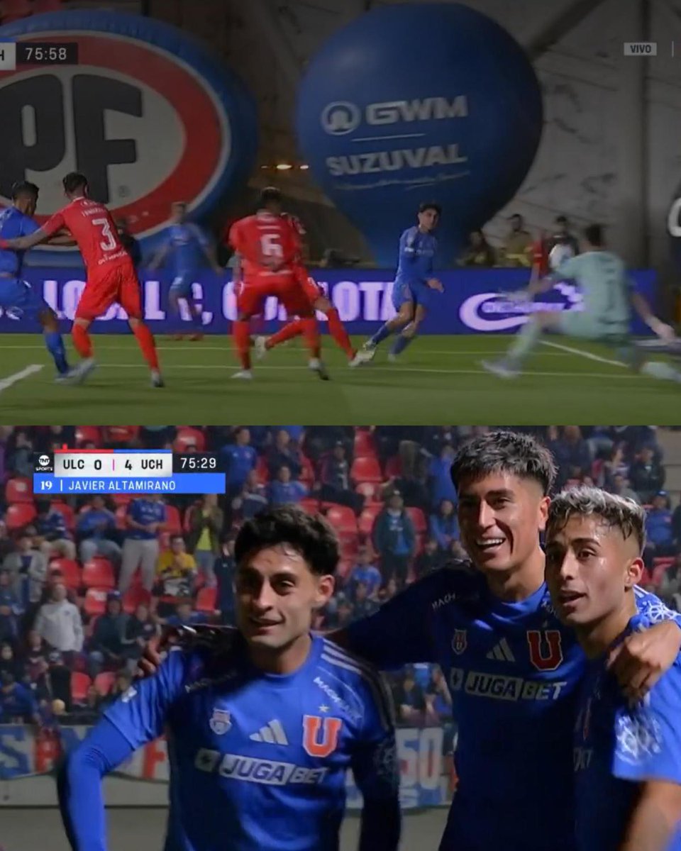 🤘¡ALTAMIRANO Y EL 4-0 PARA LA U!