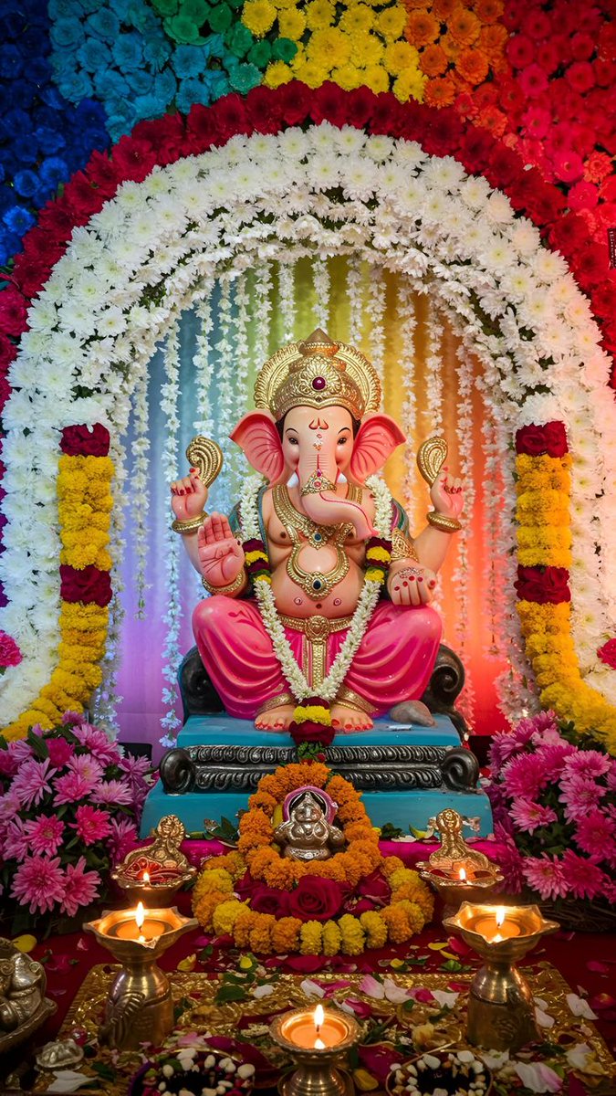He’s not just a god, 
He’s our friend, 
our guide, 
our strength. 

Jai shree Ganesh! 🐘💖

Good morning everyone 🌻