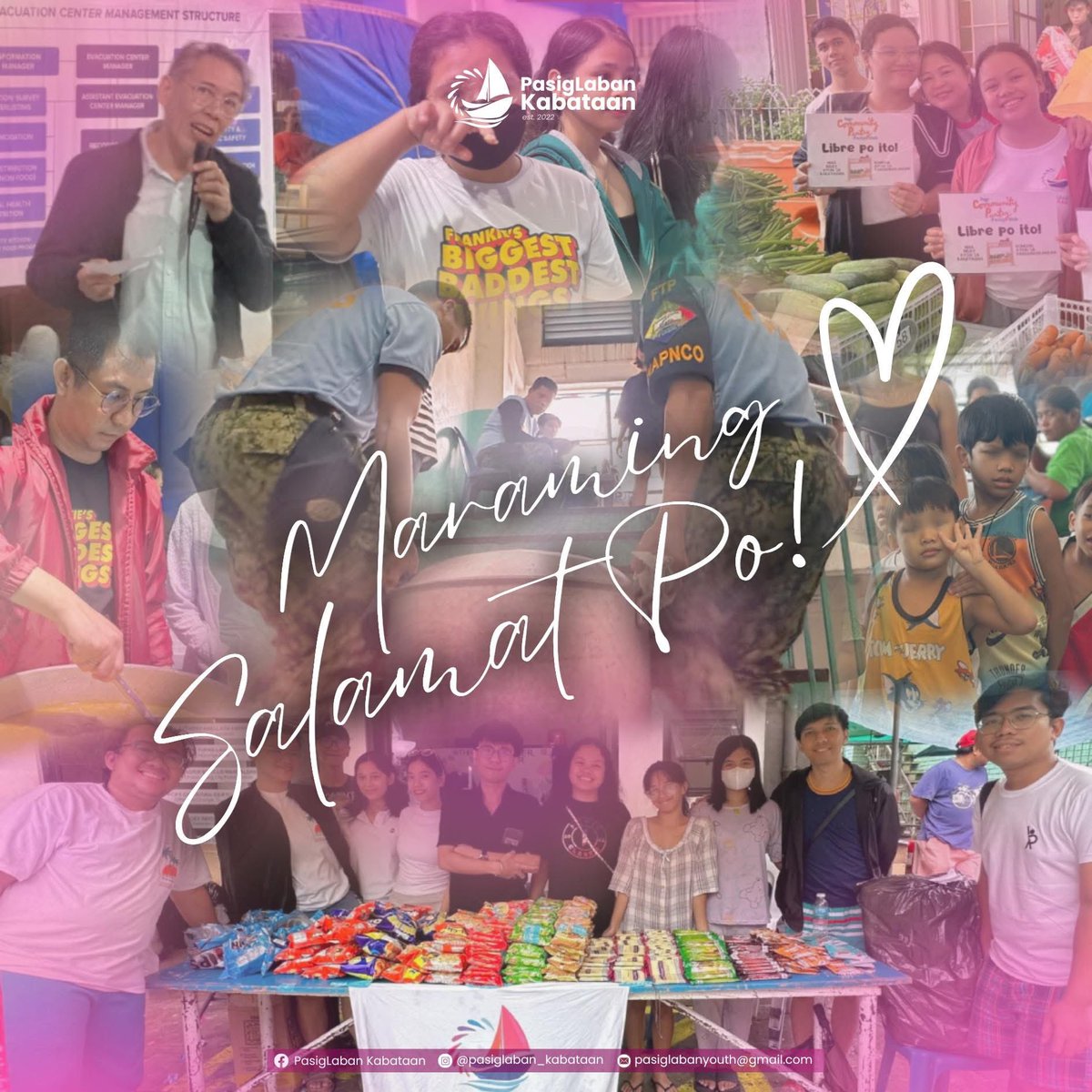 JARLETTE OFFICIAL (@jarletteofc) on Twitter photo Thank you, <a href="/PasigLabanYouth/">PasigLaban Kabataan</a> and <a href="/angatbuhay_ph/">Angat Buhay</a>! We’re grateful for the opportunity to help those in need, especially during these challenging times.
Special thanks to our sponsors and to everyone who reposted and helped spread the word, you all made our #HopeThroughJarLette Thank you, <a href="/PasigLabanYouth/">PasigLaban Kabataan</a> and <a href="/angatbuhay_ph/">Angat Buhay</a>! We’re grateful for the opportunity to help those in need, especially during these challenging times.
Special thanks to our sponsors and to everyone who reposted and helped spread the word, you all made our #HopeThroughJarLette