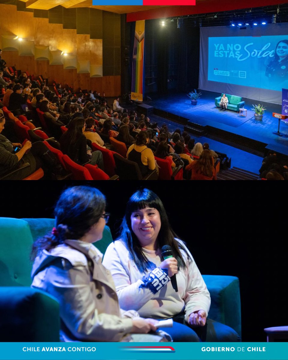 MinMujeryEG's tweet image. ¿Qué debes saber sobre la #LeyPapitoCorazón? 👀 La ministra Orellana y el alcalde de @CerroNaviaCL Mauro Tamayo se reunieron con vecinas y funcionarias/os en el quinto taller ciudadano para responder dudas y compartir experiencias de la ley.
#YaNoEstásSola 💜 Activa el proceso