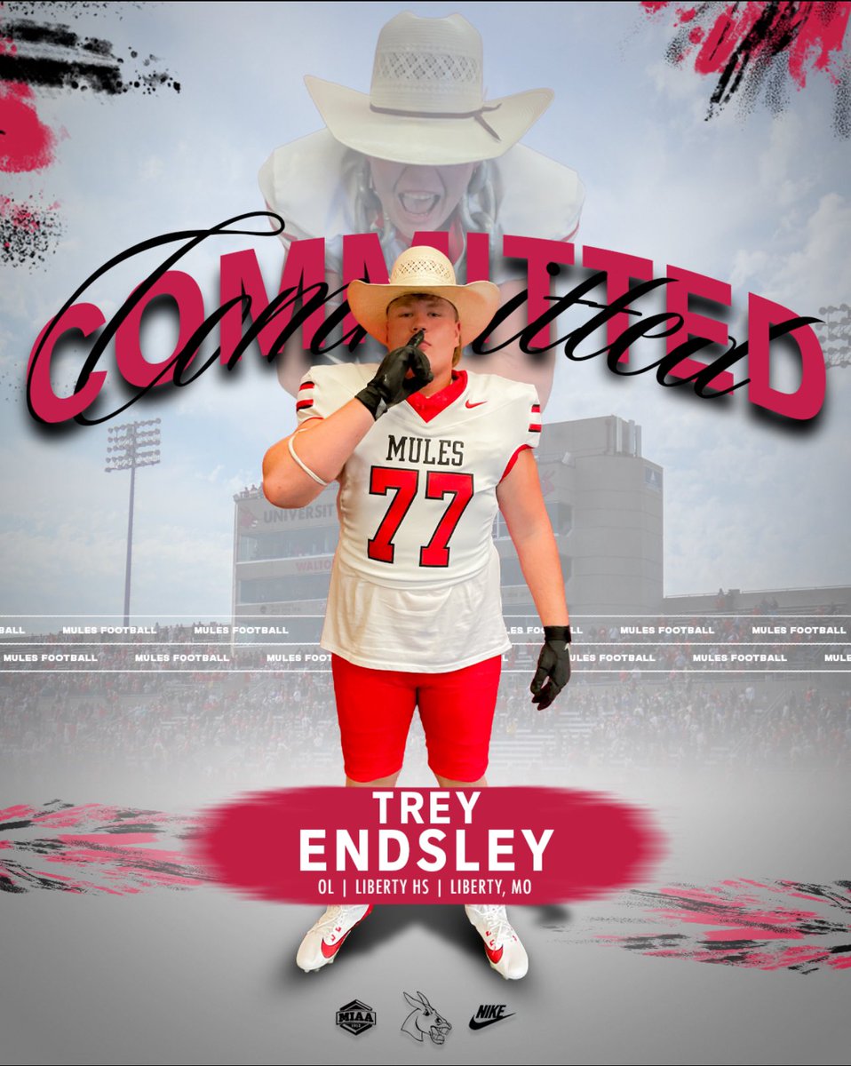Treyendsley77's tweet image. I’m excited to announce that I’m committed to University of Central Missouri.
First and foremost, I want to thank God for guiding me through every high and low none of this would be possible without His grace. I’m also incredibly thankful for my family, friends, and coaches.