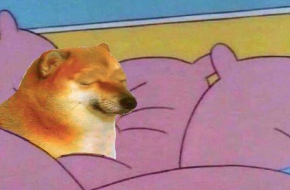 How I’m sleeping tonight.

Goodnight &lt;3