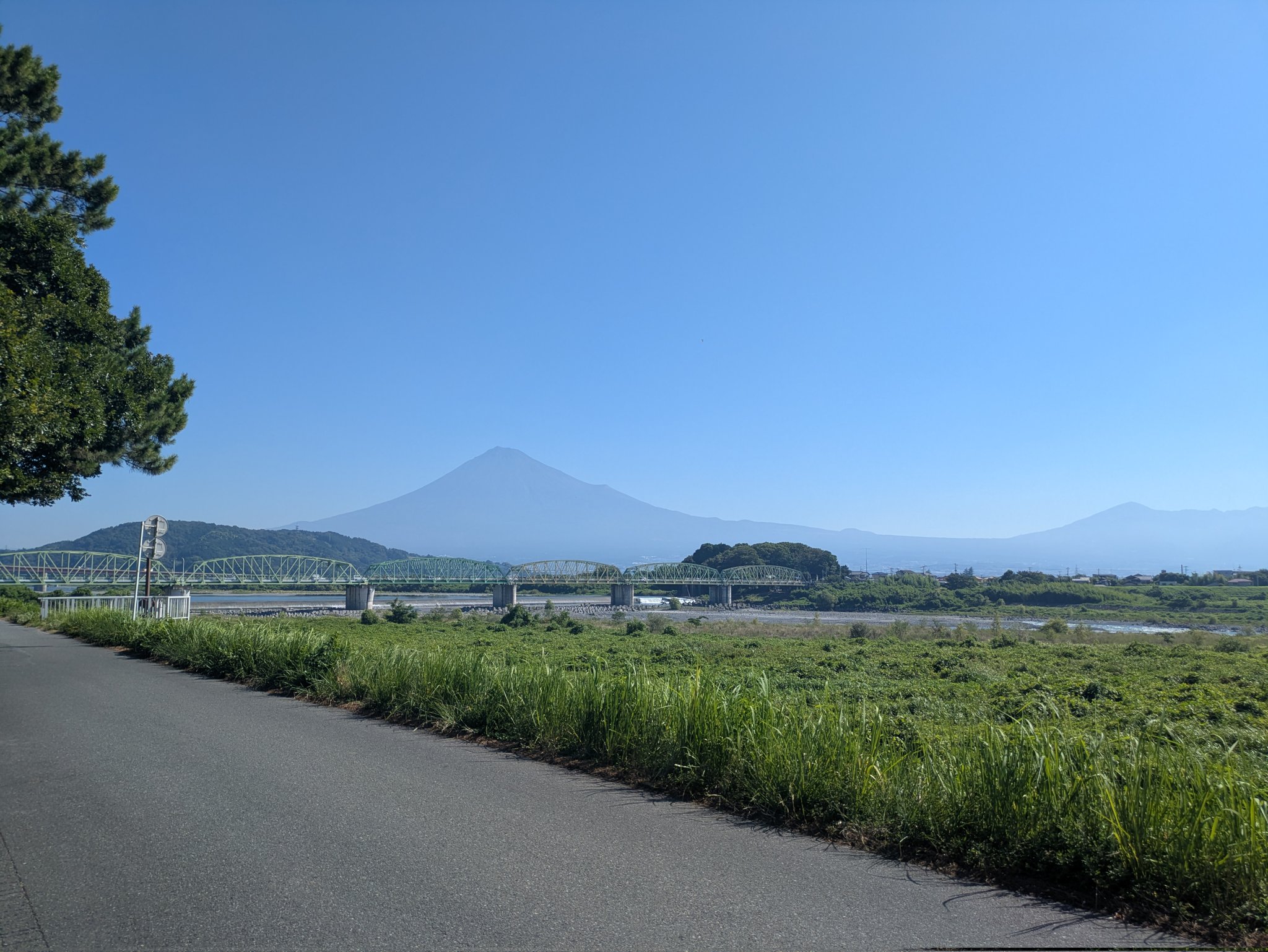 富士さんです(´◡` )♩ 富士山が綺麗に見えた日でした🗻 #あつなつMTG
