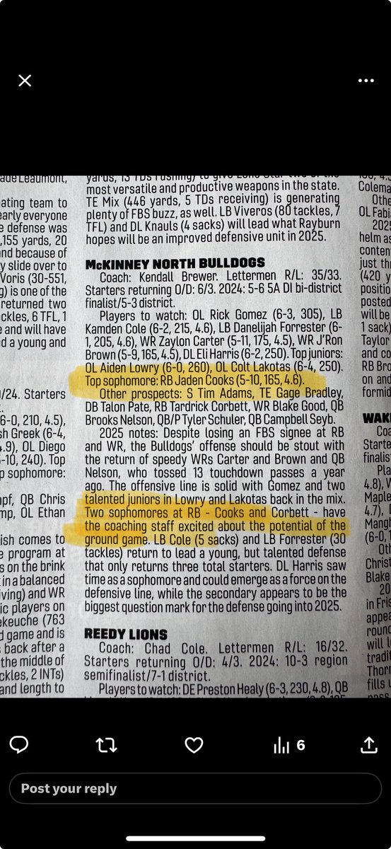 Thank you <a href="/dctf/">Dave Campbell's — TexasFootball.com</a> for the love.