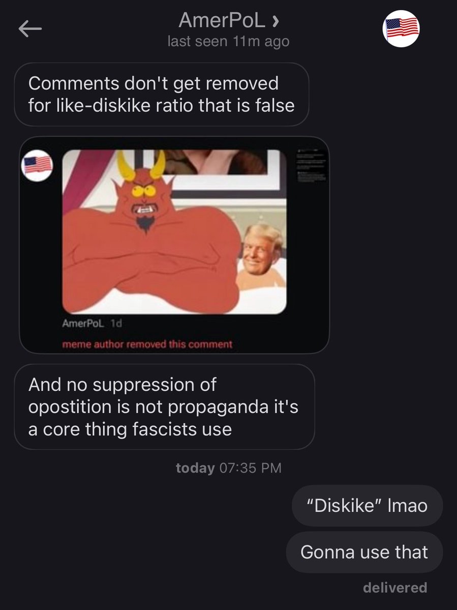 RAB_iF's tweet image. “Diskike” is going straight into the ole personal slang lexicon