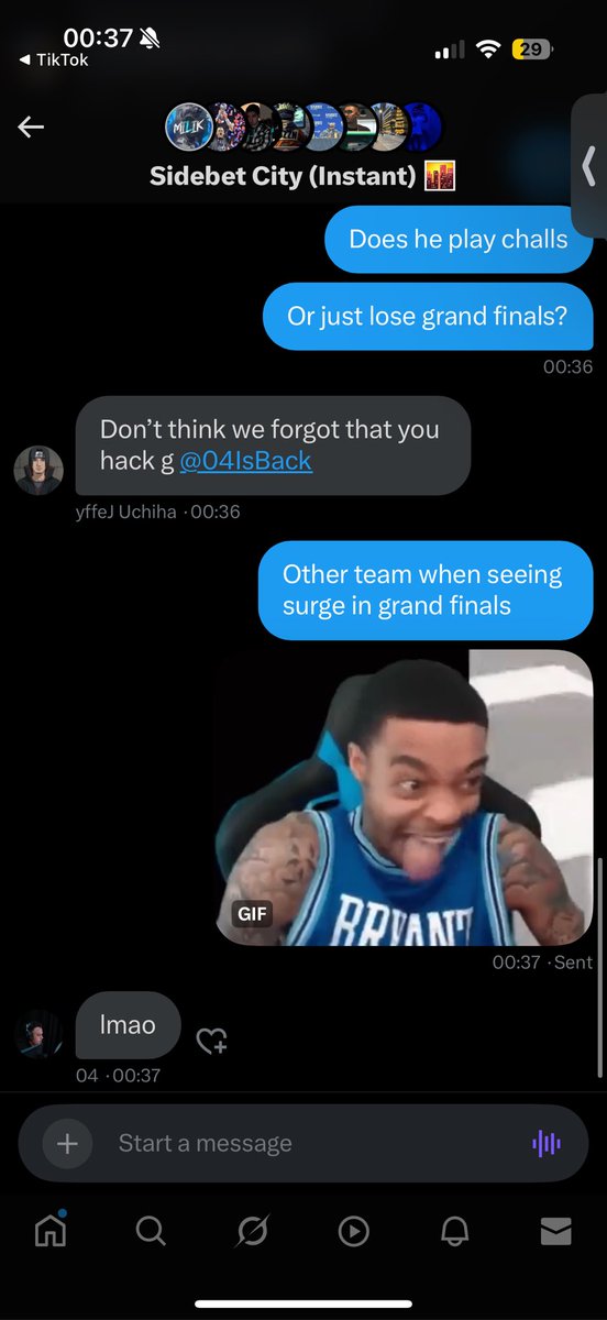 Had to let him know I run this shit