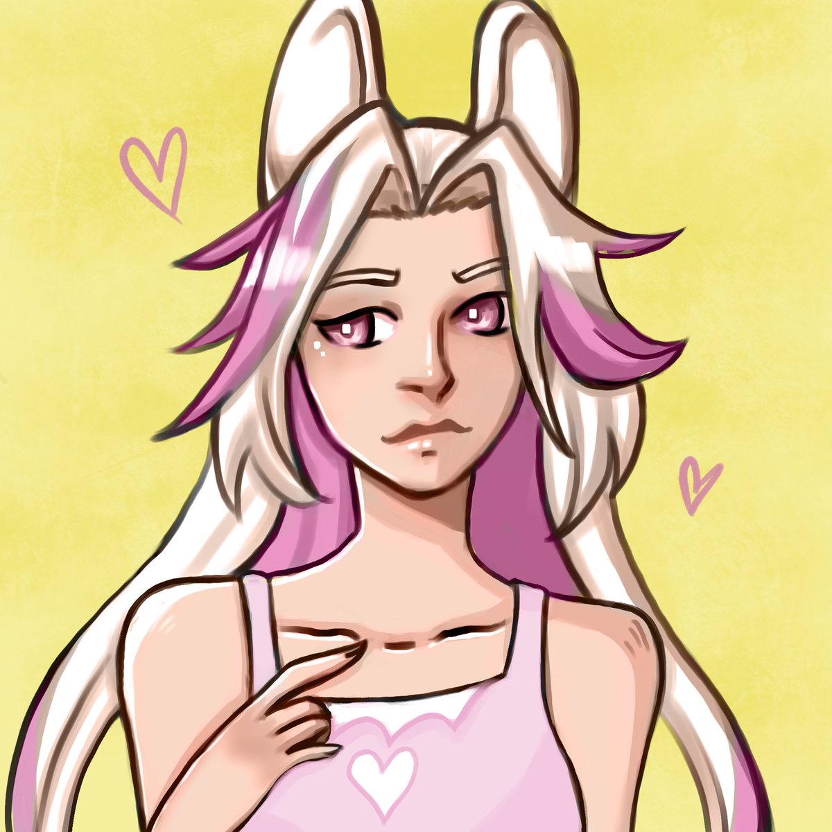 For Hankist on artfight! love the pinks on this character!
#artfight #artfight2025 #portraitart #digitalart #art #draw #drawing #paint #painting #greyscale #ArtistOnX #artmoots