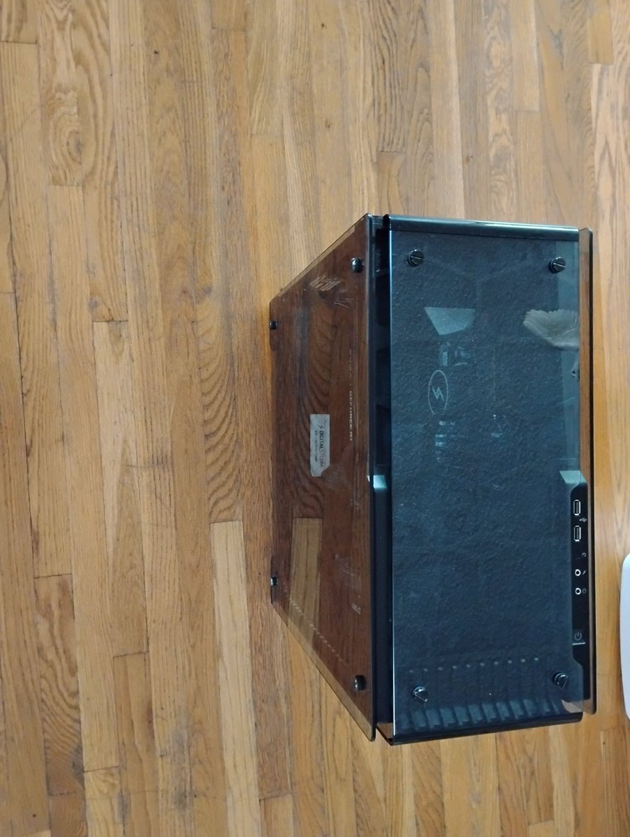Thinking of selling my other PC  
GPU geforce rtx 3060 ti  
CPU Ryzen 9 5900x  
MOBO ASUS prime X570-Pro  
RAM 2x 16GB DDR4 3200Mhz  
PSU 600w  
SSD 1Tb M.2  
Cooling Digital storm Vortex liquid CPU cooler  
$875 Dm for any questions Retweets appreciated