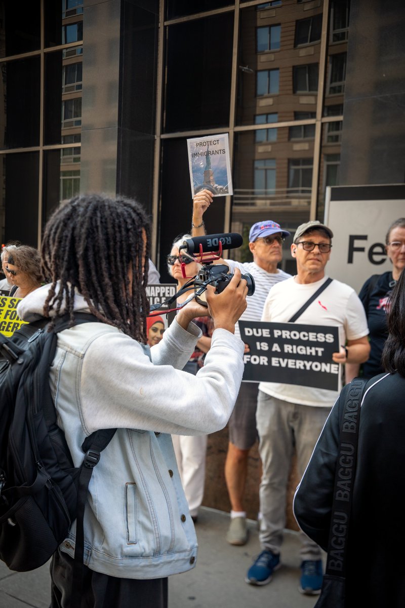 Our Digital Boot Camp students went to an ICE protest for their #documentary  on immigration policy. They captured and collaborated with community members to share narratives often left out of mainstream media.
#activateallvoices