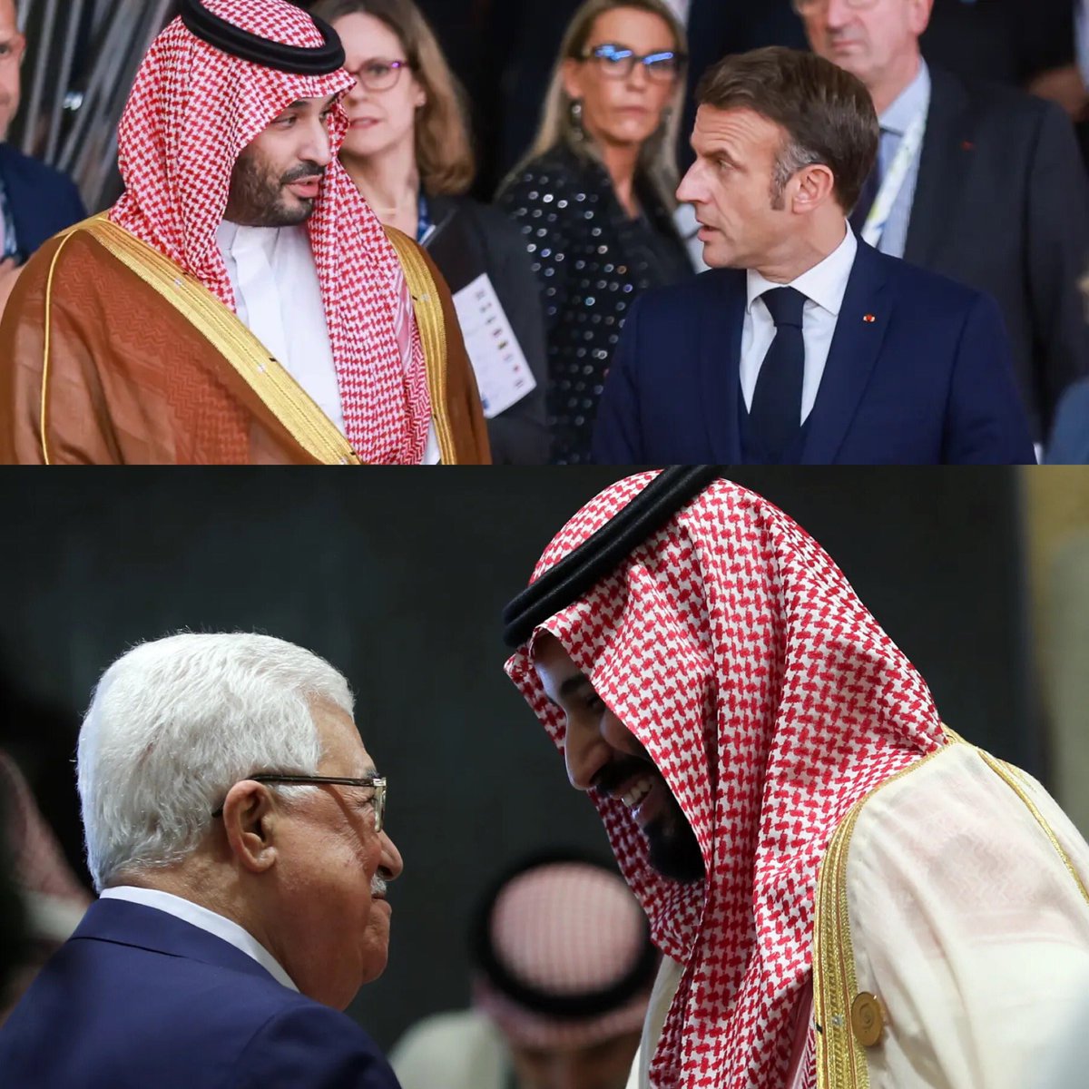 السعودية شعارها العمل ثم العمل ثم العمل من اجل فلسطين 🇸🇦

الجهود مستمرة في #موتمر_حل_الدولتين