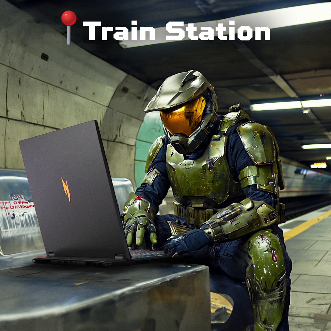 Juega tan duro que olvidarás dónde estás con el poder inmersivo del #AcerNitro16SAI