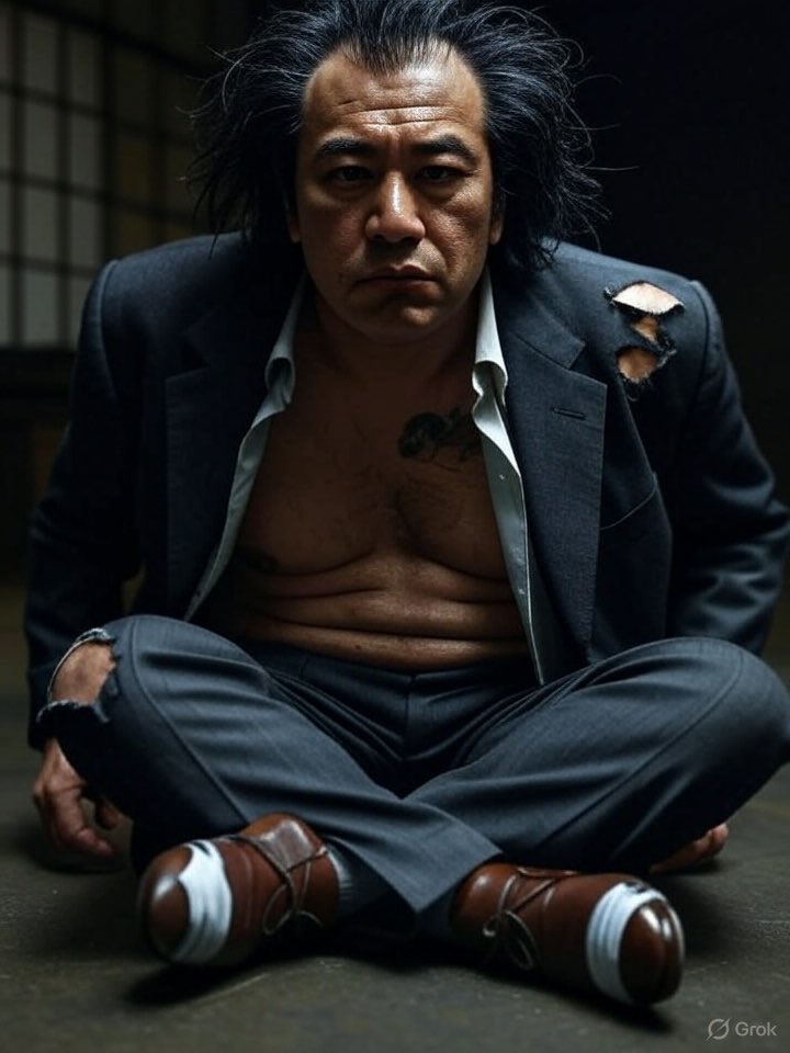 jonteeeen1's tweet image. 朝からこんなおじさんいた笑
スーツの肩が破れてて、胸元こんなにはかっぴろげではなかったけど、胸もとあたりまでひろげてて、革靴がビニールテープでぐるぐるだった
お金ないのかしら?🤣