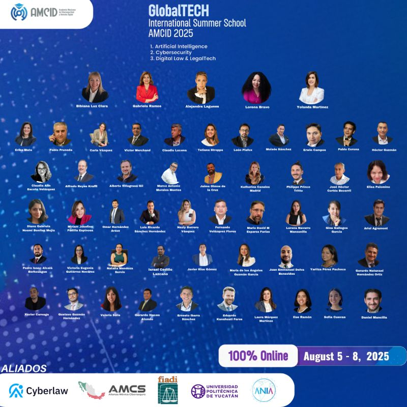 Ing_Mili's tweet image. #TeInvito 
🚀 Todo listo acompáñanos en este 🌎 1er hashtag #GlobalTECH International 
#SummerSchool #AMCID2025 
Acompáñame este 8 de agosto a las 9:30 CDMX, para hablar sobre 
 &quot;IA y Datos Personales: De la innovación al cumplimiento&quot;
 Exploraremos cómo avanzar hacia un uso…