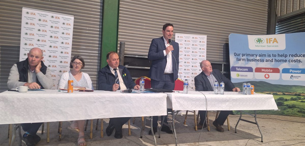 Jackie Whelan Fagan (@jacwhelanfagan) on Twitter photo Kildare West Wicklow <a href="/IFAmedia/">Irish Farmers' Association</a> Exec held this evening in Portersize on the farm of Eugene & Trish Lawler. Thanks to Minster <a href="/martinheydonfg/">Martin Heydon</a> for speaking to our members and our President <a href="/gormanifa/">Francie Gorman</a> Huge Kildare West Wicklow turnout. Kildare West Wicklow <a href="/IFAmedia/">Irish Farmers' Association</a> Exec held this evening in Portersize on the farm of Eugene & Trish Lawler. Thanks to Minster <a href="/martinheydonfg/">Martin Heydon</a> for speaking to our members and our President <a href="/gormanifa/">Francie Gorman</a> Huge Kildare West Wicklow turnout.