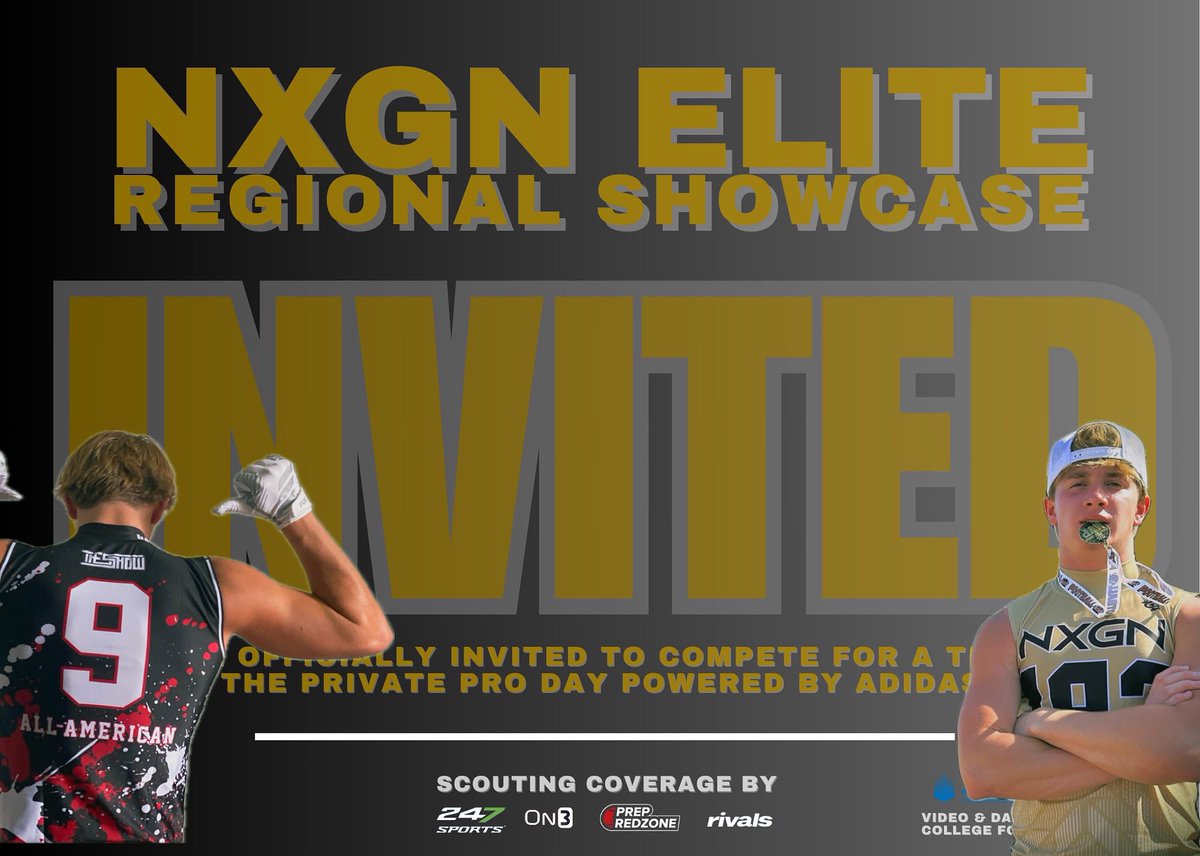 Rylan Duke (@theduke_show) on Twitter photo Thank <a href="/NxgnCamps/">NXGN Camps, Inc</a> for the invite back, let’s get it!!! #repeat #back2back #1more
<a href="/247recruiting/">247Sports Recruiting</a> <a href="/On3sports/">On3</a> <a href="/PrepRedzoneNext/">Prep Redzone 𝙉𝙀𝙓𝙏 🏈</a> <a href="/Rivals/">Rivals</a> <a href="/CoachBlacknall_/">AJ Blacknall</a> <a href="/Coach_Cmoore/">Cody Moore</a> Thank <a href="/NxgnCamps/">NXGN Camps, Inc</a> for the invite back, let’s get it!!! #repeat #back2back #1more
<a href="/247recruiting/">247Sports Recruiting</a> <a href="/On3sports/">On3</a> <a href="/PrepRedzoneNext/">Prep Redzone 𝙉𝙀𝙓𝙏 🏈</a> <a href="/Rivals/">Rivals</a> <a href="/CoachBlacknall_/">AJ Blacknall</a> <a href="/Coach_Cmoore/">Cody Moore</a>