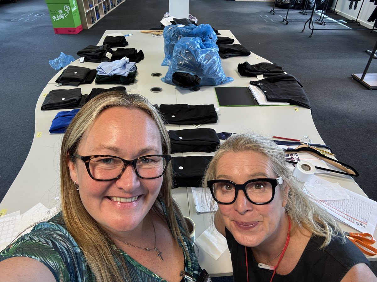 Almost 20kg of new uniform donated by Asda!! We are so lucky to be surrounded by good people 🥰