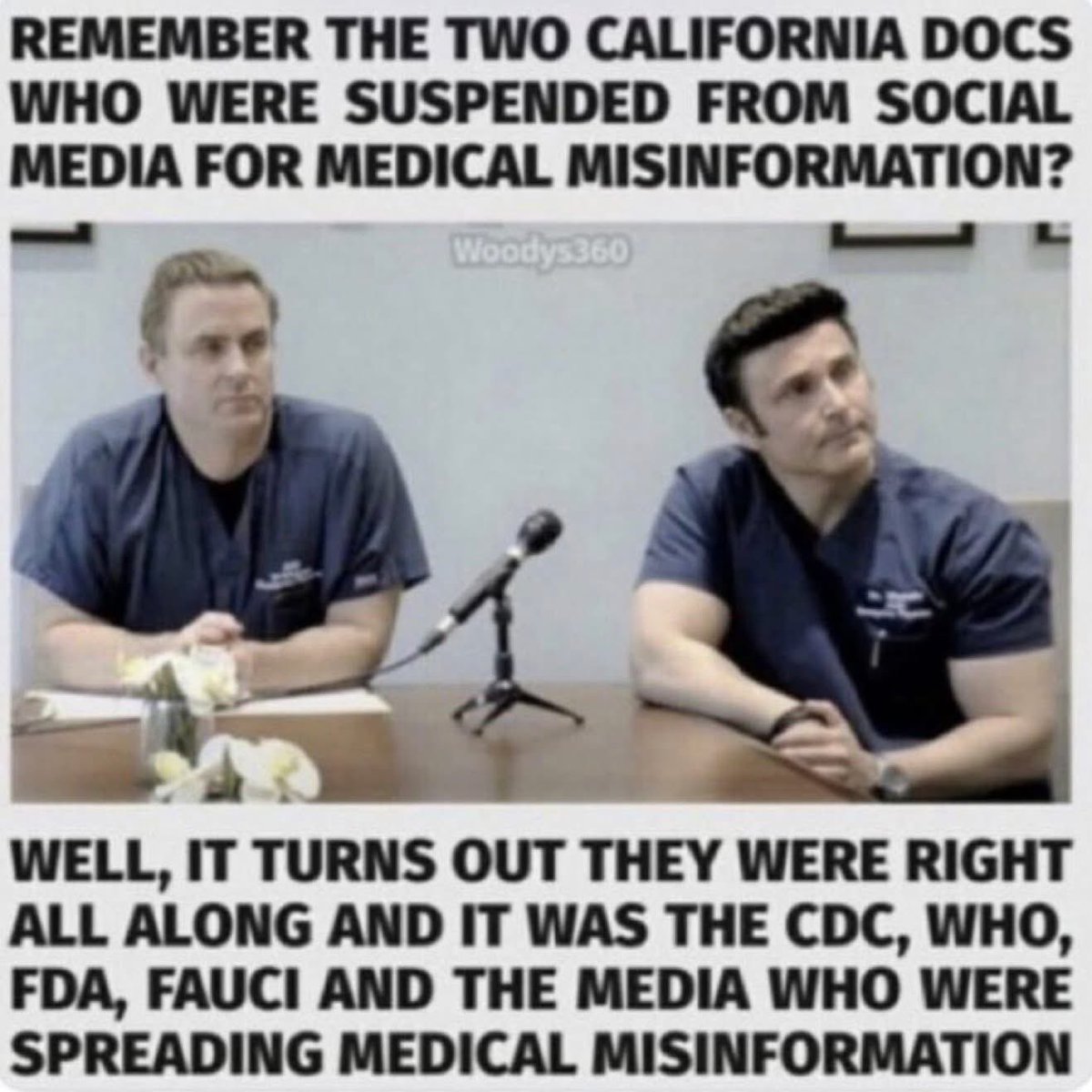 At the very end of April in 2020, two Bakersfield, California-based emergency room medical doctors, Daniel Erickson and Artin Massihi, from Accelerated Urgent Care, held a press conference that went viral. They spoke candidly against the public health guidelines regarding