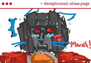 decepticonSIC's tweet image. WHY DID YOU ADD WHISKERS