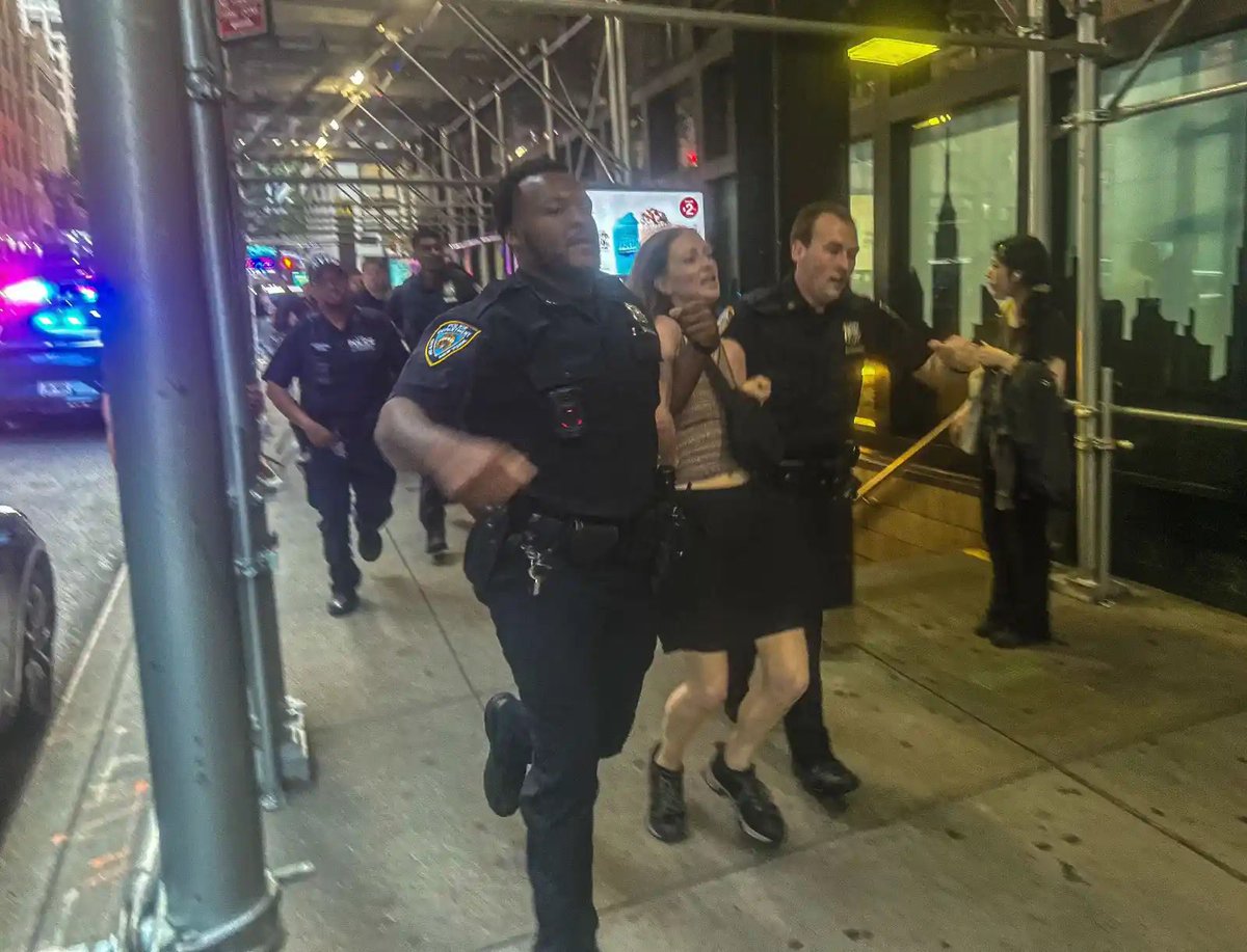 She was screaming: “Free Palestine!” As the man shot several people in Midtown Manhattan