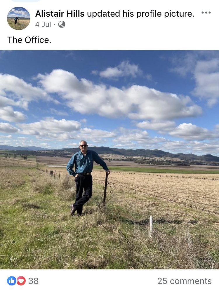 peterjameswills's tweet image. Santos land access staff Alistair Hills of Tamworth &amp;amp; Michael Makeham of Walcha arrogantly publicly bragging on Facebook about private landholder negotiations &amp;amp; tactics used on landholders who may have signed up to the Hunter Gas pipeline. #narrabrigas #liverpoolplains #nswpol