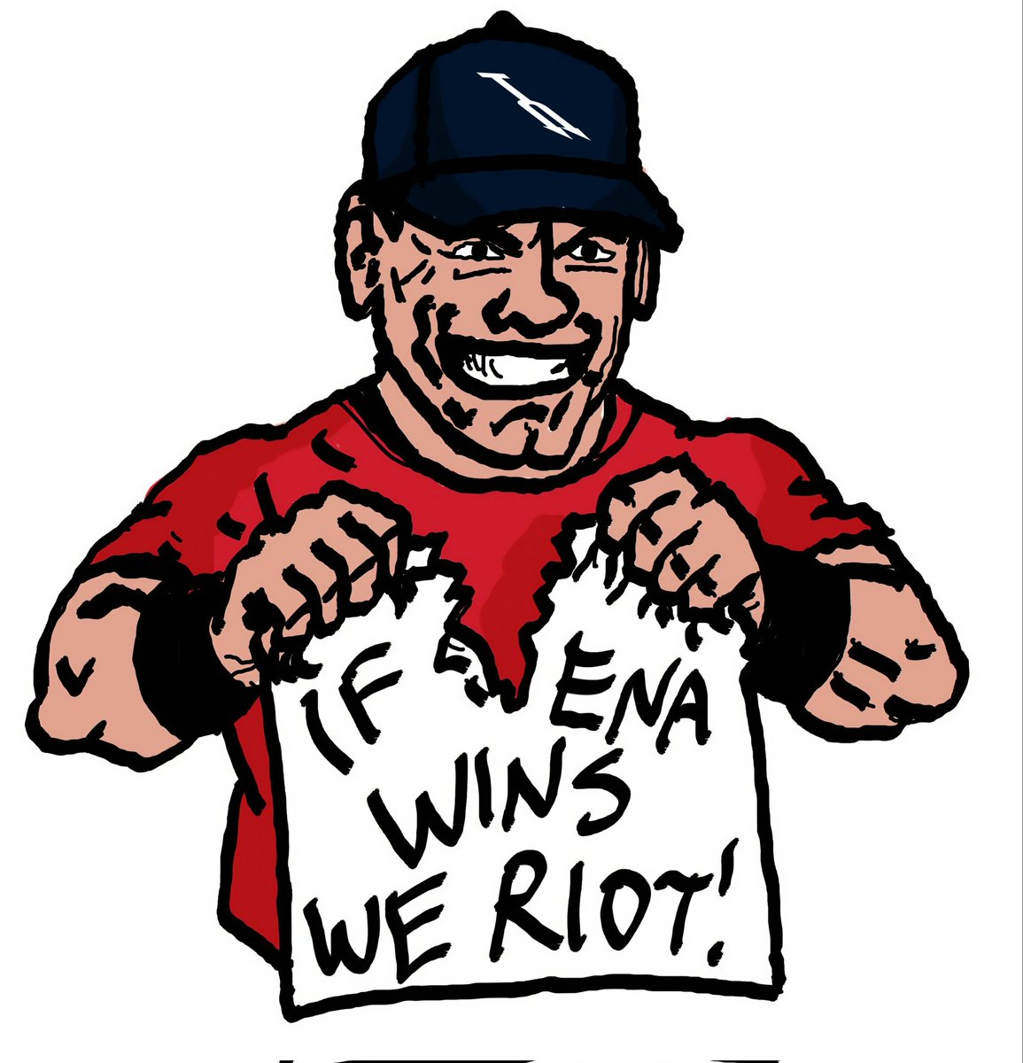 Fuck it I doodled the AI art.