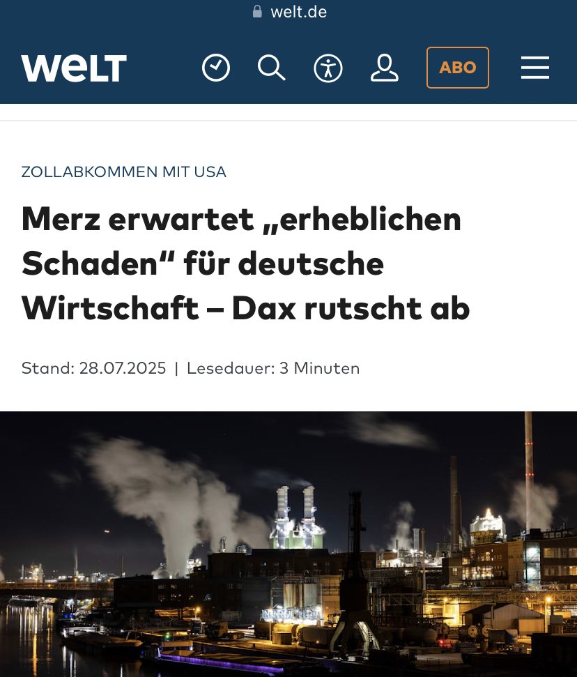 #Merz schadet der deutschen #Wirtschaft