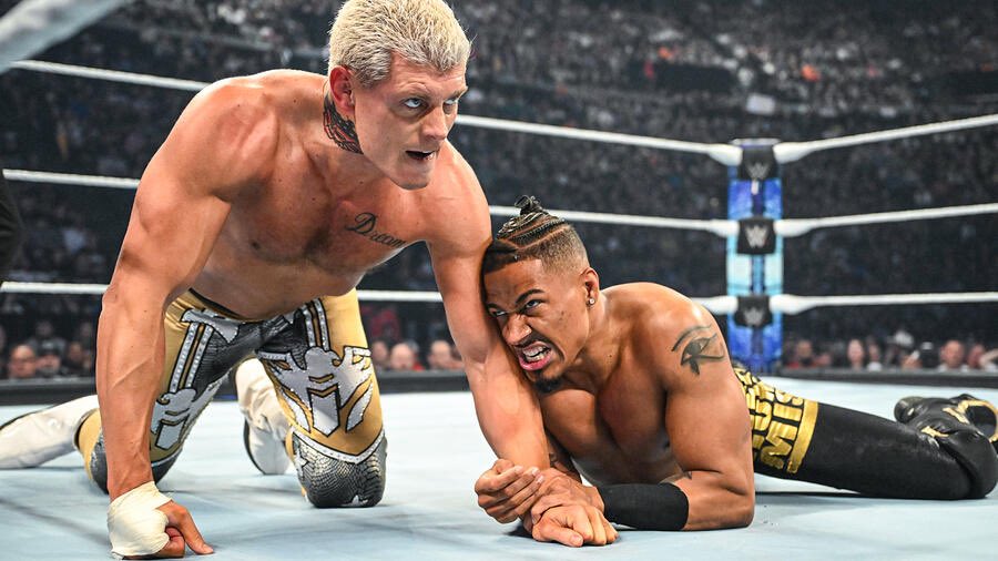 MichNightMares's tweet image. #WeWantMelo love ya @Carmelo_WWE 🧡💛

#WWE #CodyRhodes