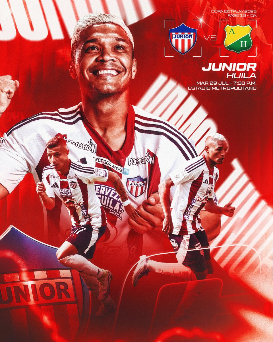 🔥🦈 ¡GANAR O GANAR! 
#VamosJunior