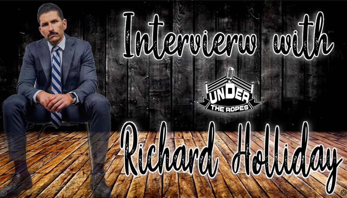 🚨LIVE🚨
🎙️Under The Ropes
▶️Episode 275 - "Interview with Richard Holliday"

Link: youtube.com/watch?v=-NFaxM…

#RT #UnderTheRopes #WrestlingCommunity
#ProWrestling #RichardHolliday #Wrestling
