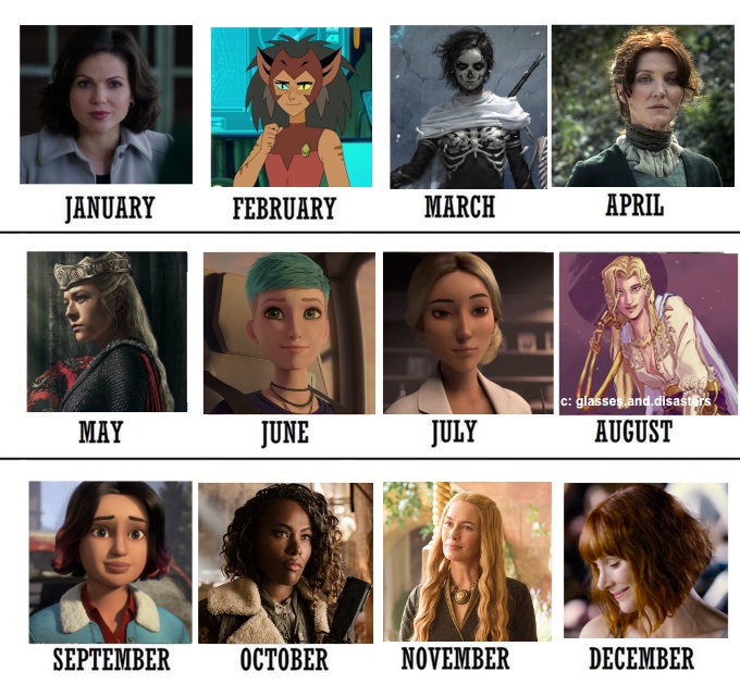 felixalgay's tweet image. your month = which of my canceled faves you are