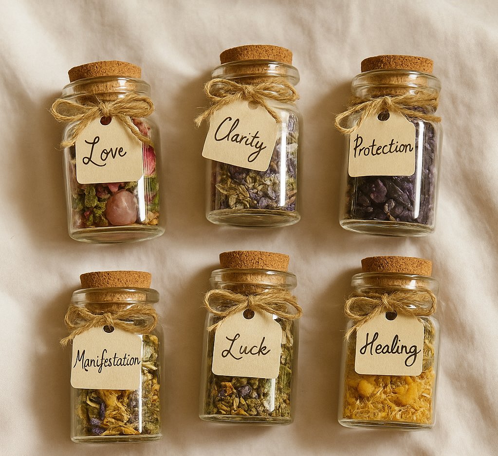 LumiereReadings's tweet image. Visited our local crystal shop for spell jar materials ✨ Thinking of offering them soon!

Interested? Drop your thoughts + suggested price range below — comments get a free private reading 🤍
#FreeTarotReading #SundayswithLumi #Tarot