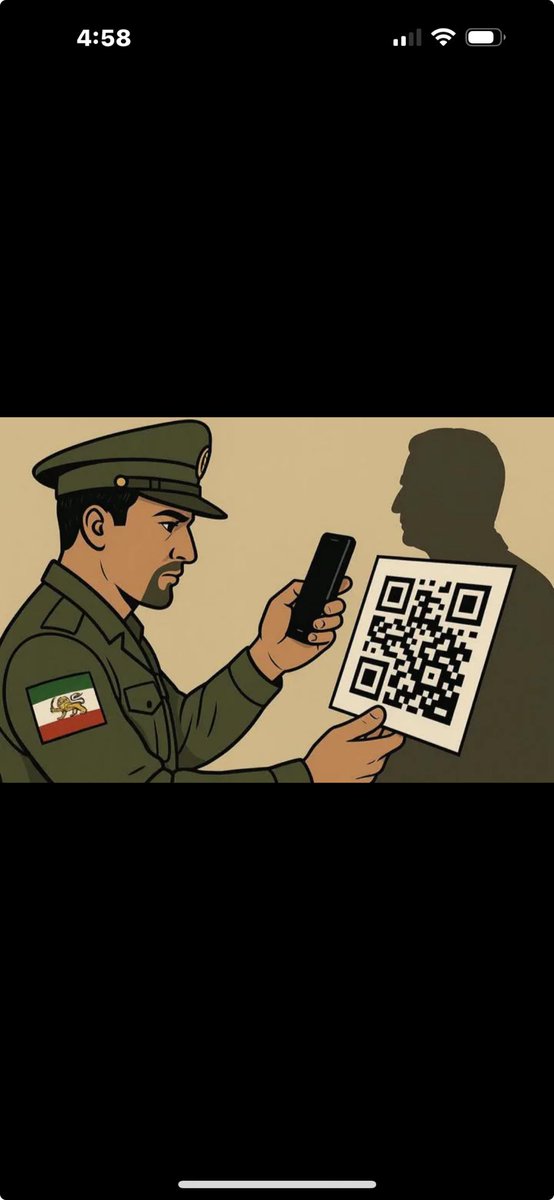 ⚜️قبل از اینکه توسط موساد در تعقیب و گریز کشته بشید کد رو اسکن کنید ! فرصت کوتاه است!
#همکاری_ملی✌🏻
#جاوید_رضاشاه_دوم ❤️