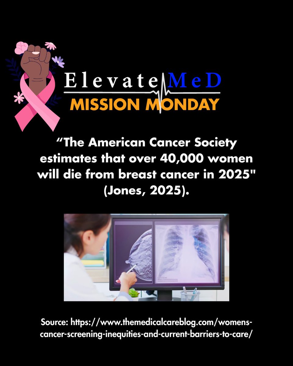 "For non-Hispanic Black women and Hispanic women, breast cancer is the leading cause of cancer death" (CDC, 2025). Access to preventive care remains a global burden for low-income and uninsured individuals.