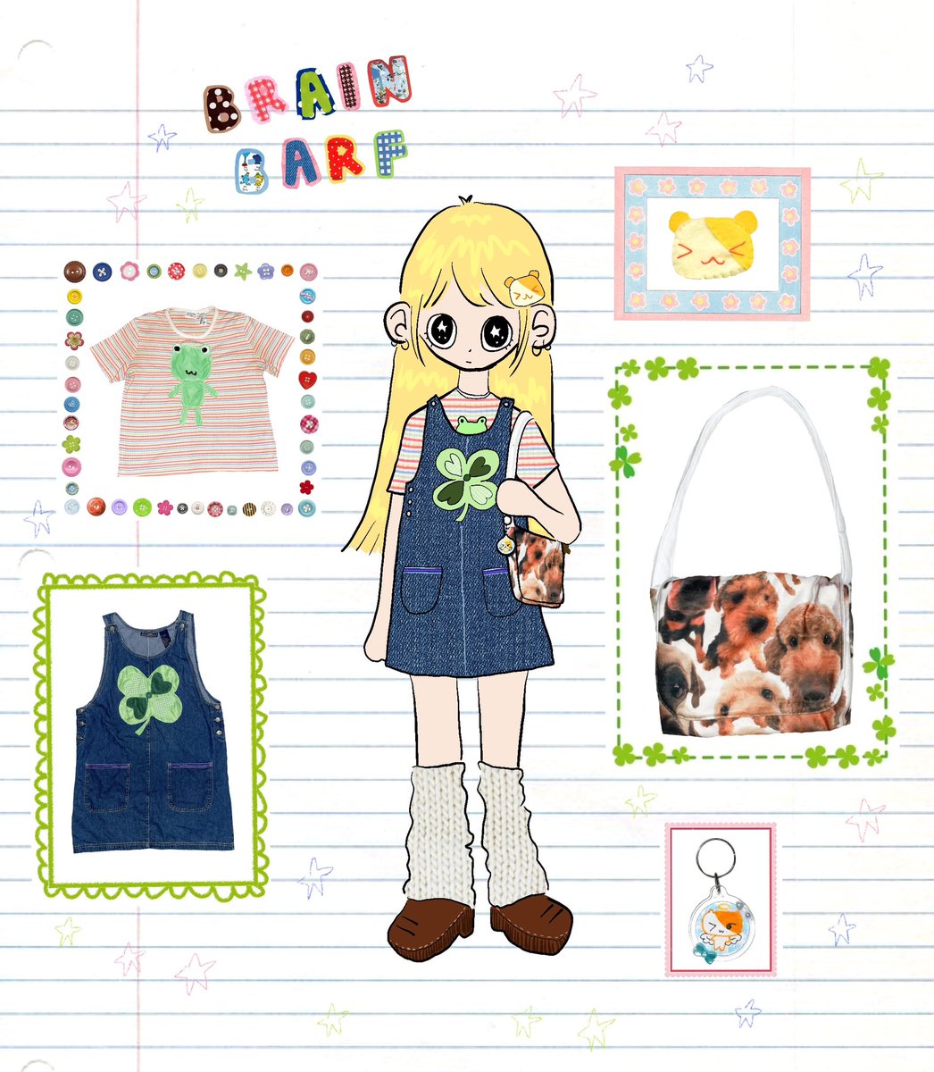 new drop is live on my site!! 🥬⭐️🍎🌀