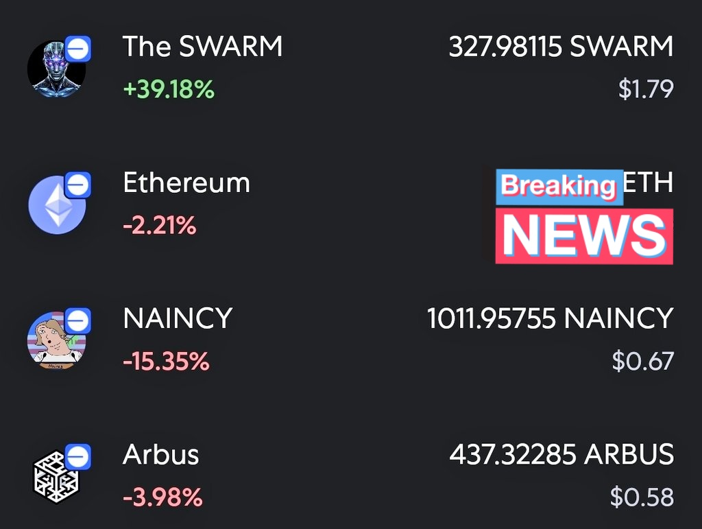 Striker.ron (@lstriker_eth) on Twitter photo Loving these <a href="/VaderResearch/">Vader 🧢</a> Airdrops!! Almost 2$ this week only from Sawrm + NAINCY and Arbus! Almost 3$ in total free for only 1 week!
I keep yapping, getting my virgen points, getting airdrops and anyone could easily do the same now for only 170$ = 10k $VADER. Huge opportunity Loving these <a href="/VaderResearch/">Vader 🧢</a> Airdrops!! Almost 2$ this week only from Sawrm + NAINCY and Arbus! Almost 3$ in total free for only 1 week!
I keep yapping, getting my virgen points, getting airdrops and anyone could easily do the same now for only 170$ = 10k $VADER. Huge opportunity