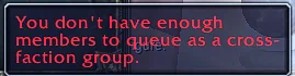 WarcraftMeme's tweet photo. Blizzard. It is 2025. My entire guild is cross faction. My raids are cross faction. My questing zones are cross faction. My Mythic+ dungeons are cross faction. Why can I not make my timewalking queues and random dungeon queues cross faction too?
#warcraft https://t.co/qHka8ozfqS