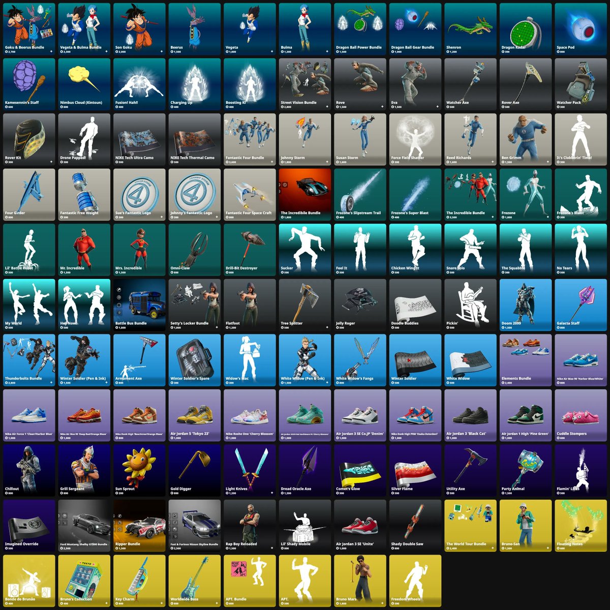 sandiskifn's tweet image. 🛒 Loja de Itens — 29/07/25 #fortnite
🌏 Salve o Mundo: 0 V-Bucks
🫂 Use code SANDISKI, me ajuda muito! #ad