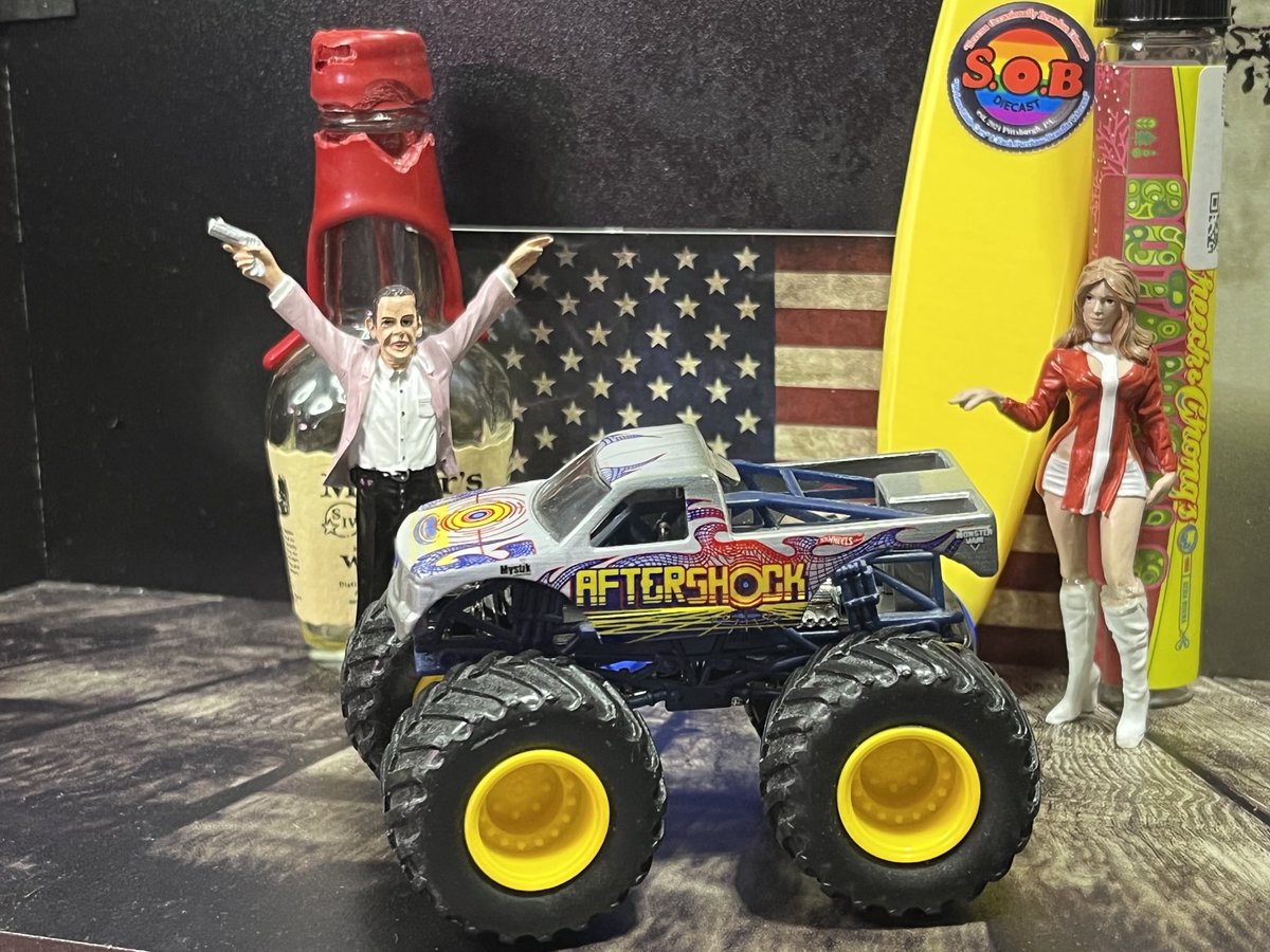Brandon the SoB (@sobdiecast) on Twitter photo SOBDiecast Send Off…
A Hot Wheels Aftershock Monster Truck . This 4x4 is traveling to it’s forever home in Utah. Portion of sale proudly donated to support Veterans at the <a href="/pattillmanfnd/">Pat Tillman Fnd</a> - T/y SOBDiecast Send Off…
A Hot Wheels Aftershock Monster Truck . This 4x4 is traveling to it’s forever home in Utah. Portion of sale proudly donated to support Veterans at the <a href="/pattillmanfnd/">Pat Tillman Fnd</a> - T/y