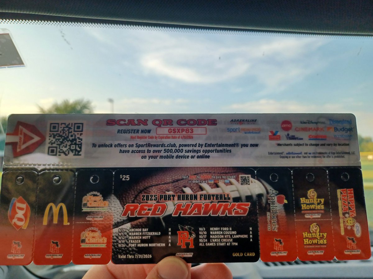 PH players are out selling cards to help the program. Please seek out your favorite player and get some great deals. Go Red Hawks!