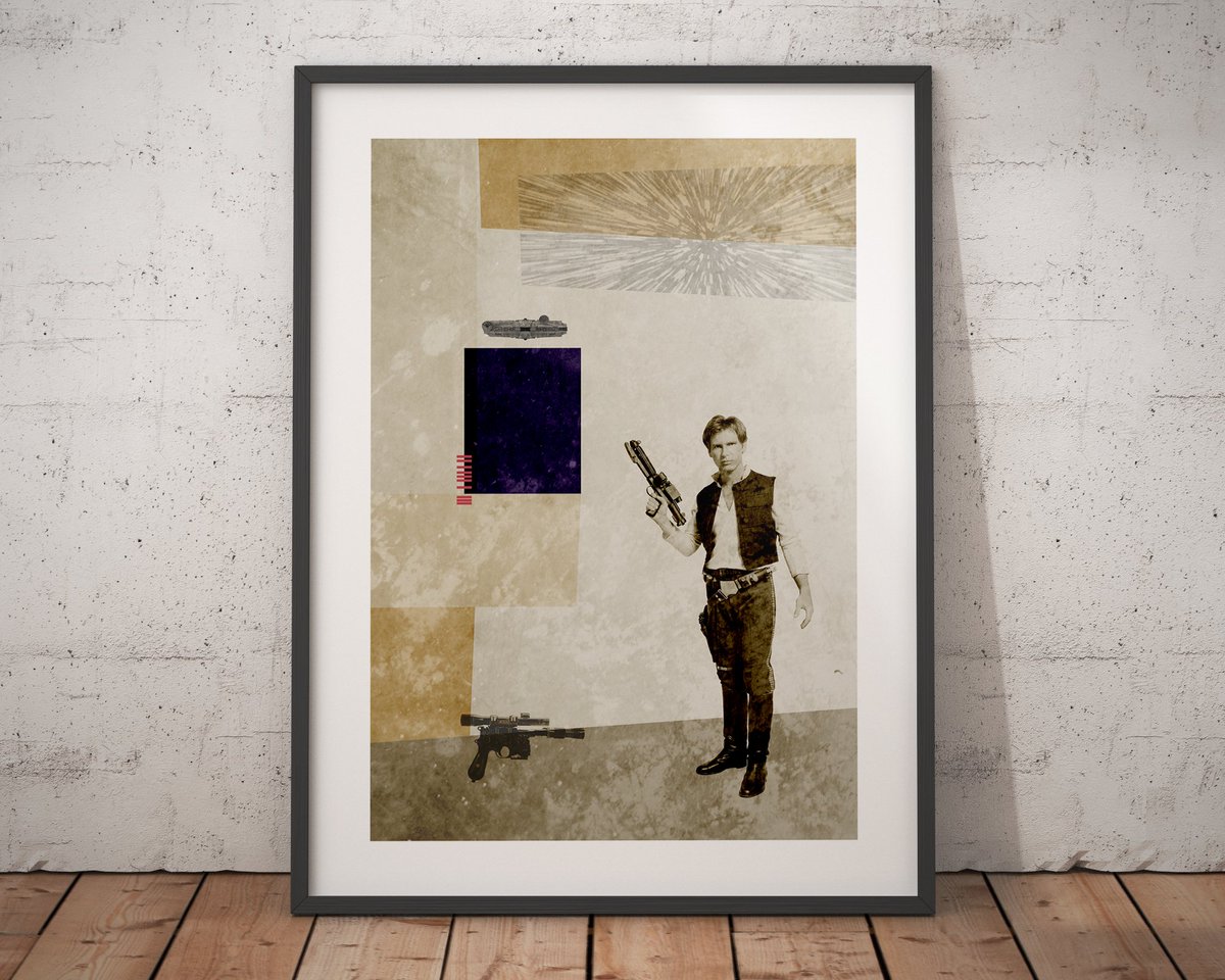commonpeopleart's tweet image. THE SCOUNDREL Star Wars Inspired Portrait Art
Available in sizes A4-A2
Buy now at etsy.com/uk/listing/433…
#StarWars #HanSolo #Illustration #WallArt #MidCenturyModern #Gift #Print